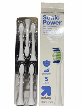 Up &Up (Target) Sonicare Replacement Brush Heads - 5 pack - open box - new